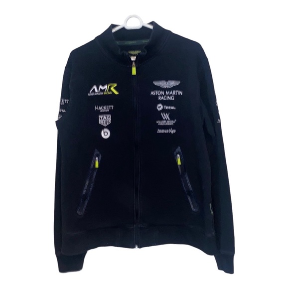 Aston Martin Team Full Zip Sweatshirt Jacket XL - Picture 1 of 4